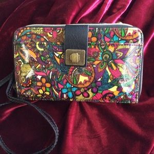 Sakroots  Peace crossbody wallet/clutch